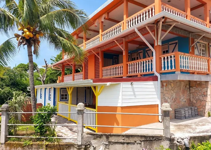 Maison Charmante A Le Diamant Avec Vue Sur Mer Et Jardin